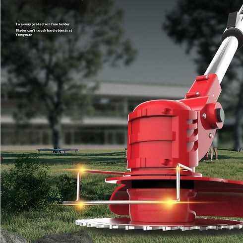 Rechargeable Cordless Lawn Mower.